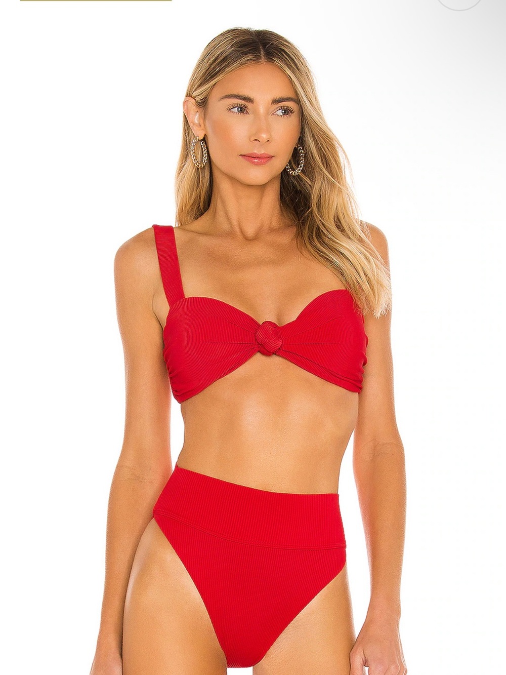 Beach Riot Sophia Knot Front Bikini Top